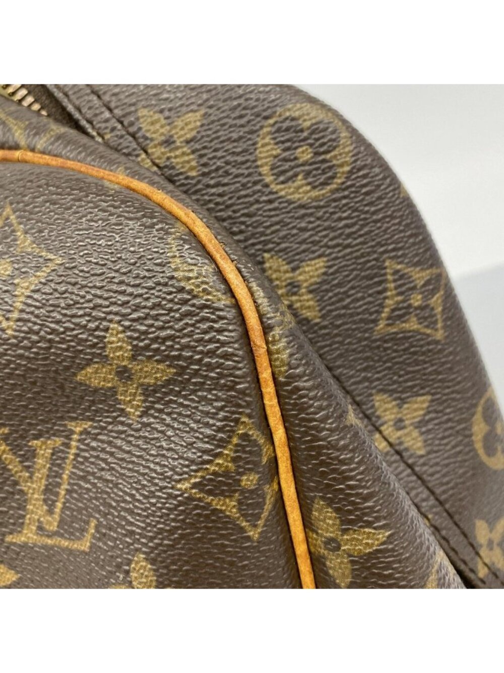 Louis Vuitton Handbag Monogram Deauville Brown - Picture 8 of 10